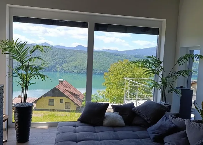 Modern House In The Woods With A View Of Millstaettersee